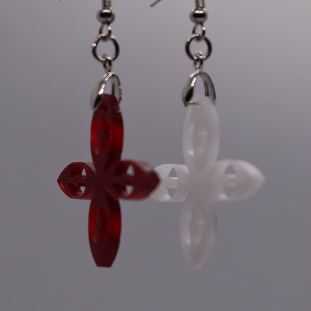PLEXIS BLOSSOM EARRINGS