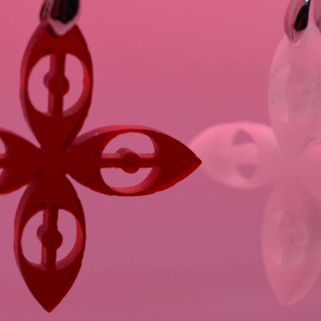 PLEXIS BLOSSOM EARRINGS