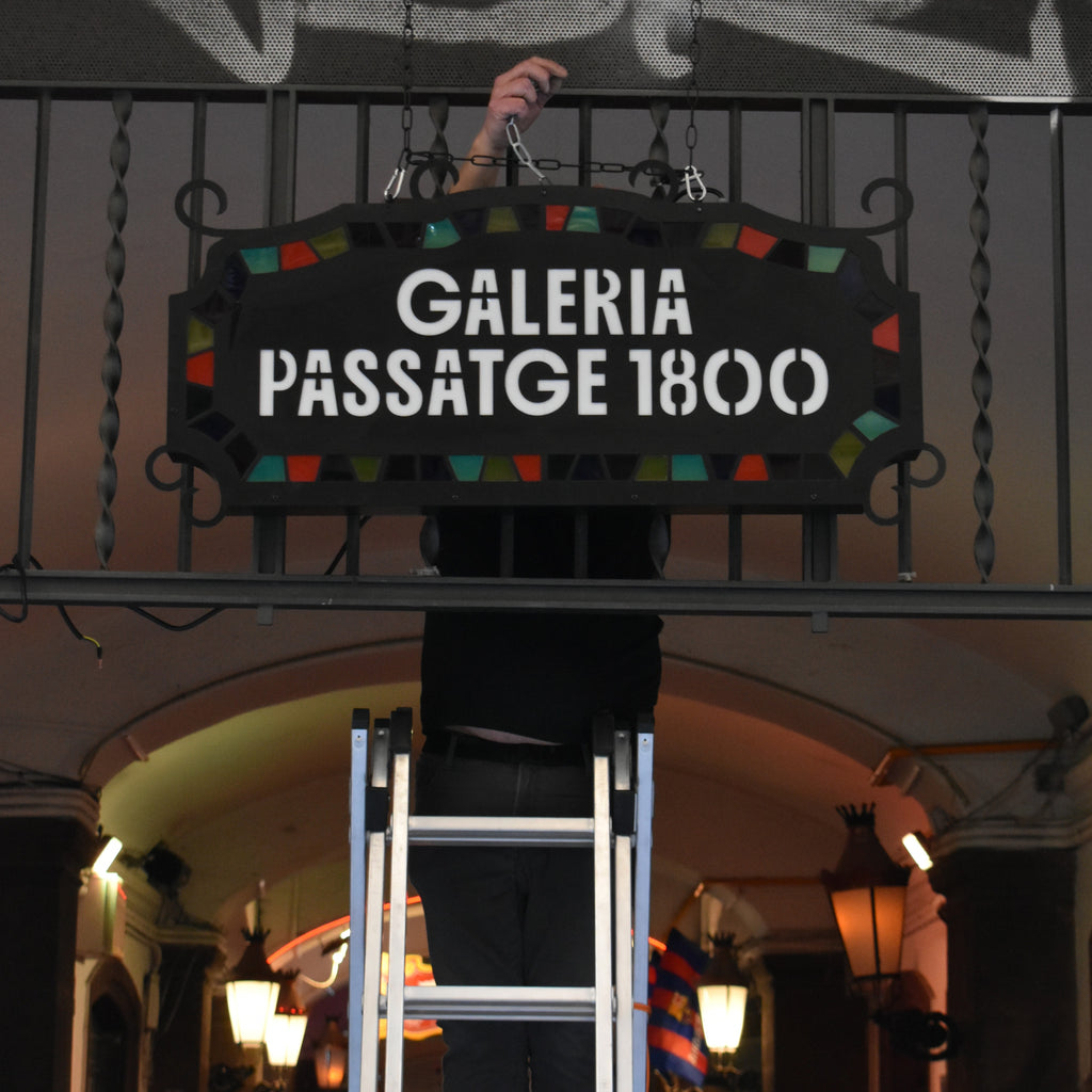Custom Light Sign — Metal & Acrylic