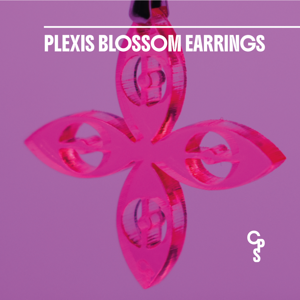 PLEXIS BLOSSOM EARRINGS