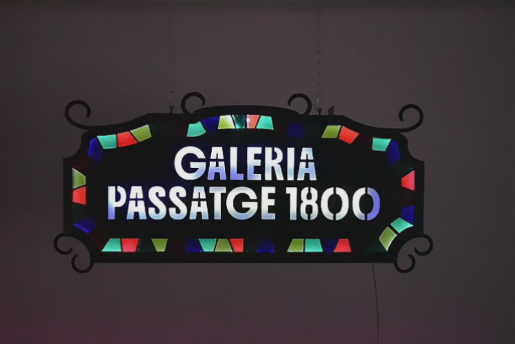 Custom Light Sign — Metal & Acrylic